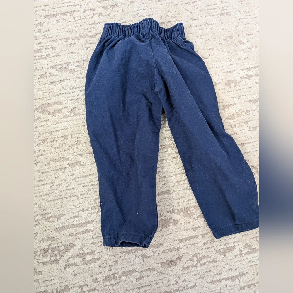 Vtg Snoopy Navy Kids Pants, Size 3T, Made In USA